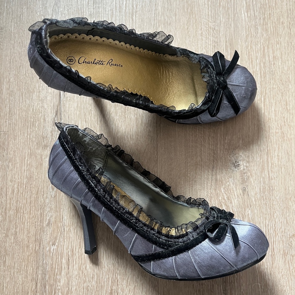 Charlotte Russe Vintage Ruffle Heels